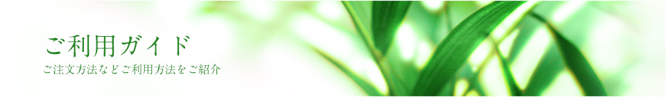 ご利用ガイド